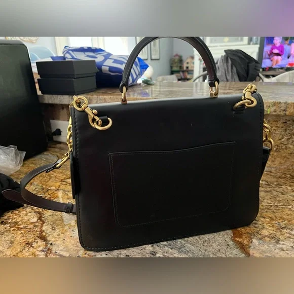 Coach tophandle turnlock bag - Picture 4 of 11